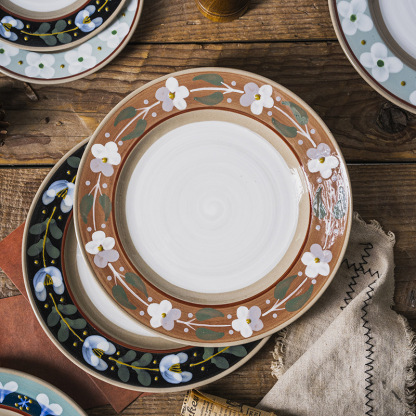 復古鈴蘭花邊餐盤