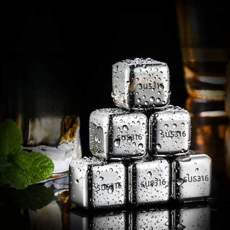 不銹鋼冰塊威士忌316不銹鋼冰酒石
