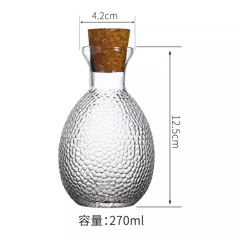 日式金邊錘紋溫酒壺套裝