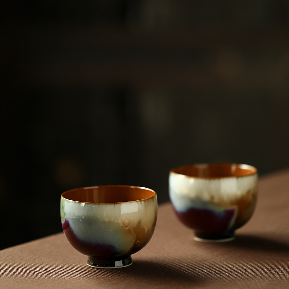 窯變主人杯茶盞手作茶杯