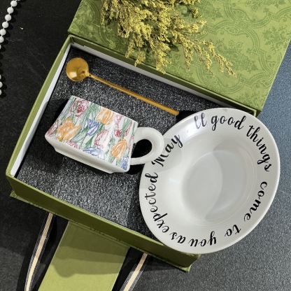 花園禮盒系列咖啡杯碟套裝