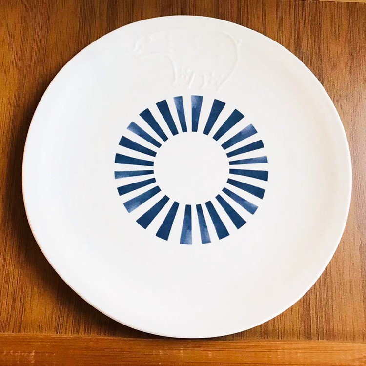 日式北極熊餐具卡通浮雕