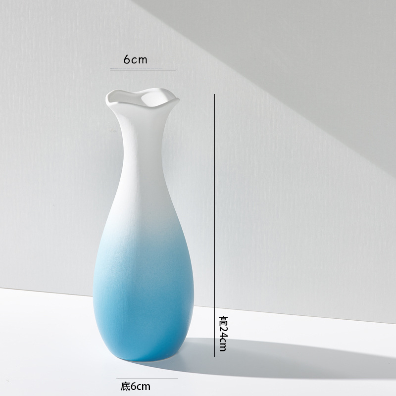 多彩簡約陶瓷花瓶