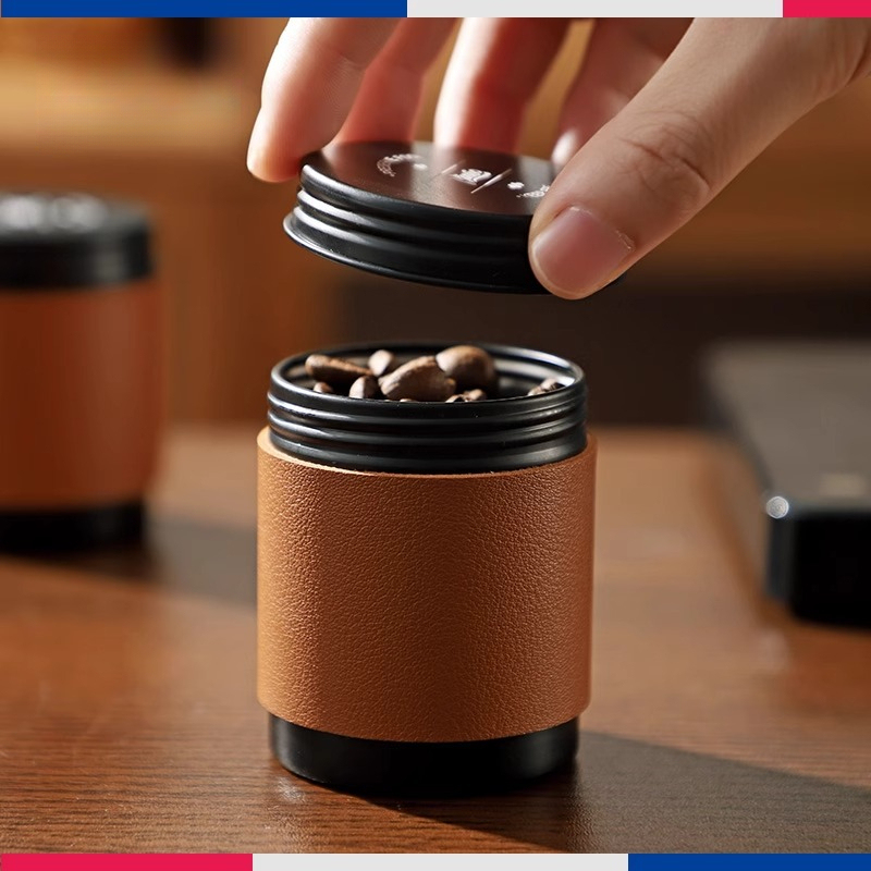 迷你便攜咖啡粉豆密封罐