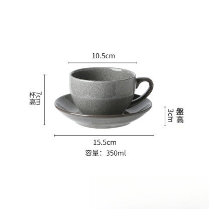 拿鐵拉花咖啡杯