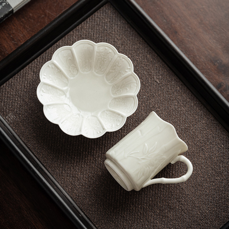 草木灰咖啡杯碟套裝