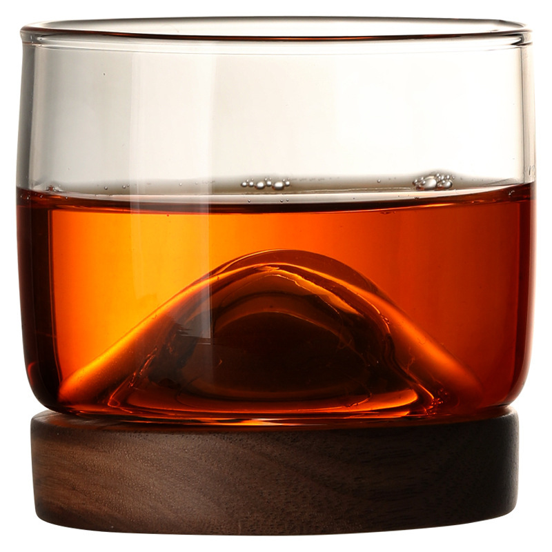 觀山玻璃茶杯