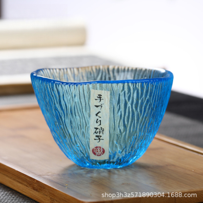 日式錘紋水晶玻璃杯