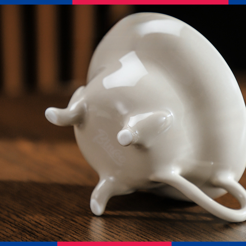 三足陶瓷咖啡杯