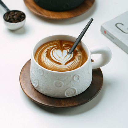 月球陶瓷咖啡杯