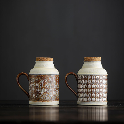 復古岩泥小暖壺泡茶萬佛保溫瓶