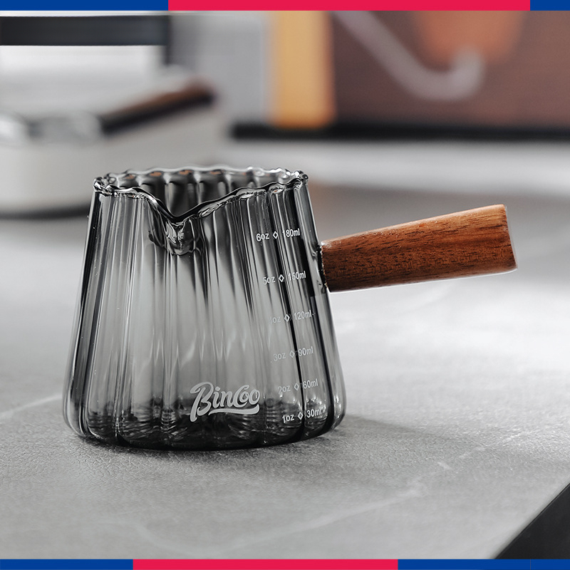 玻璃小奶盅帶刻度