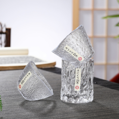 日式錘紋水晶玻璃杯