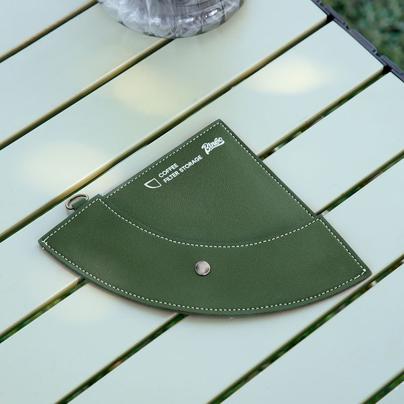 咖啡濾紙收納皮袋