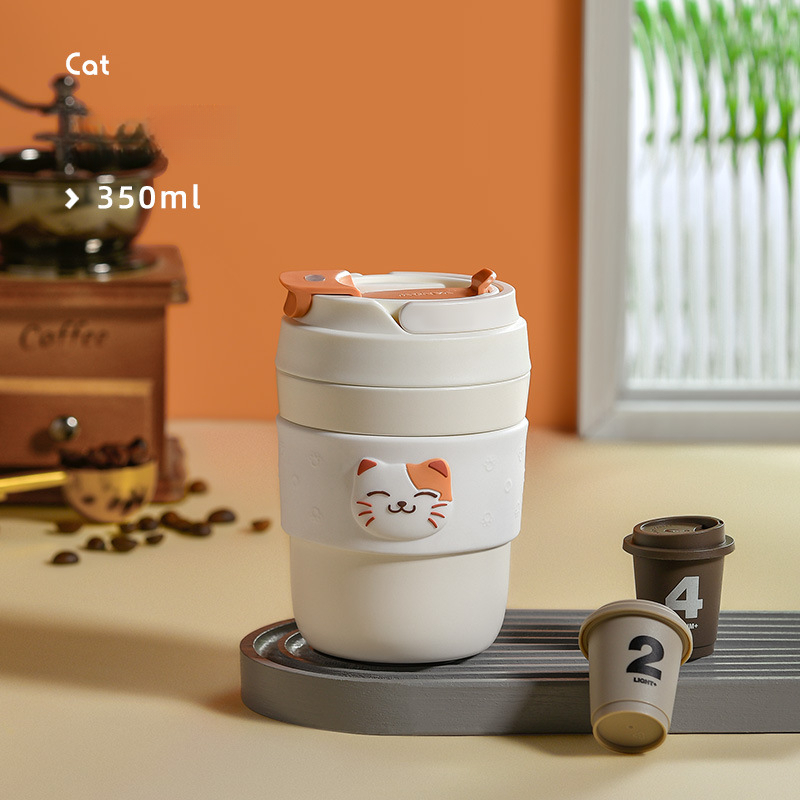 柴犬咖啡保溫杯