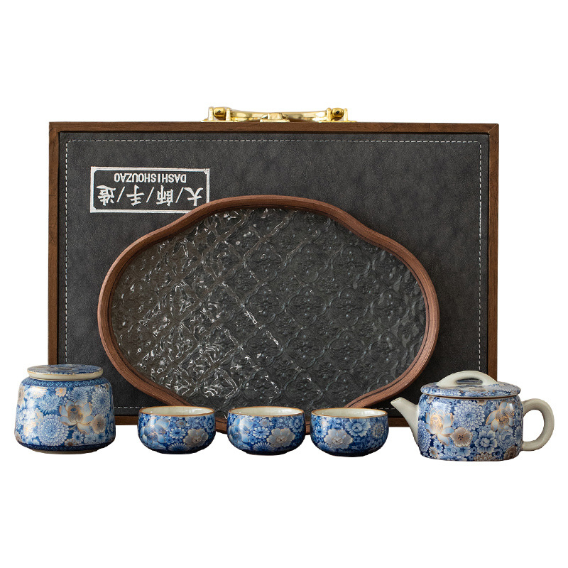 繁花套裝茶葉禮盒裝高檔伴手禮禮品盒