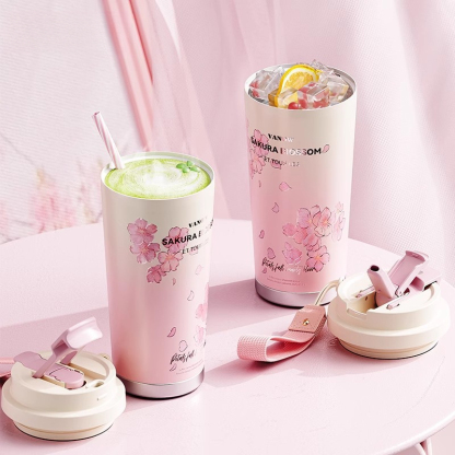 英國保溫杯浪漫櫻花套裝