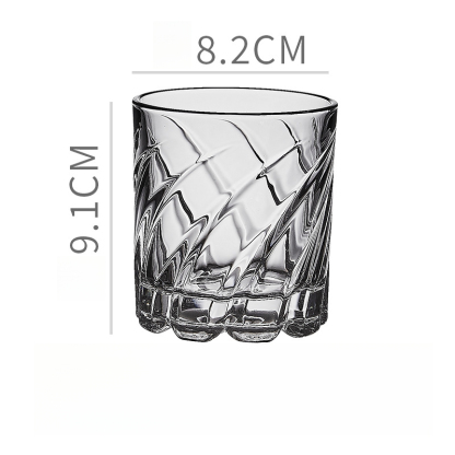 旋轉解壓不倒翁杯威士忌酒杯