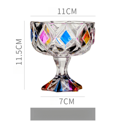 創意矮腳冰淇淋杯甜品杯