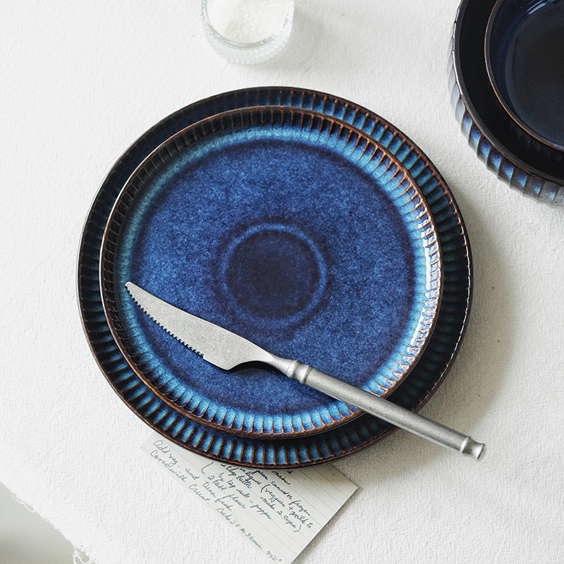 日式窯變骨瓷餐具