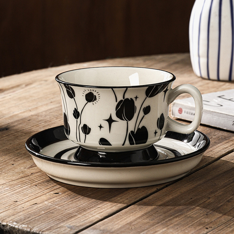 中古咖啡杯套裝精緻日式家用杯子禮盒裝