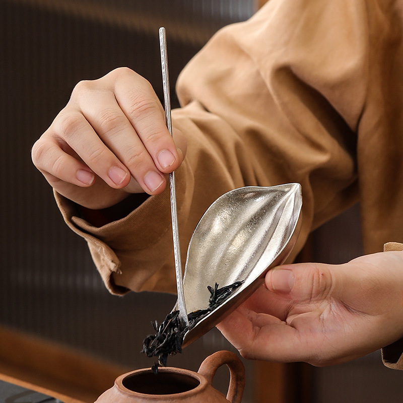 蓮瓣茶則兩件套