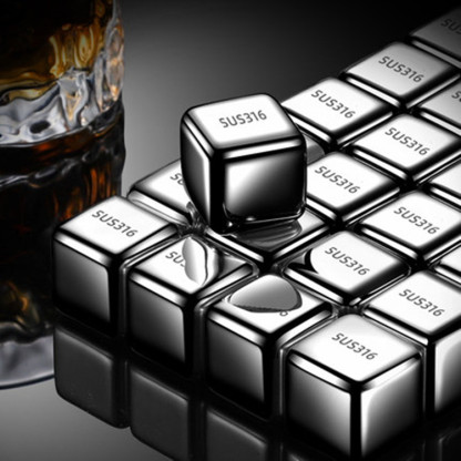 不銹鋼冰塊威士忌316不銹鋼冰酒石