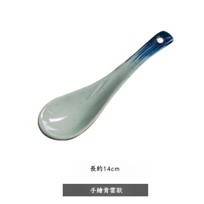 日式粗陶小湯勺