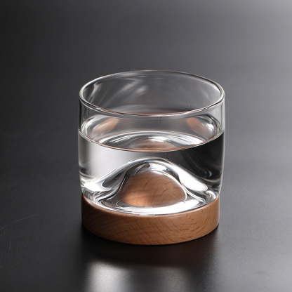 觀山玻璃茶杯