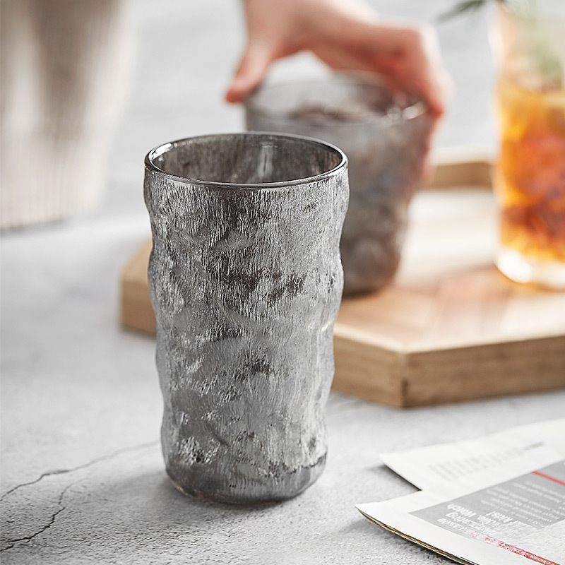 冰川紋玻璃杯