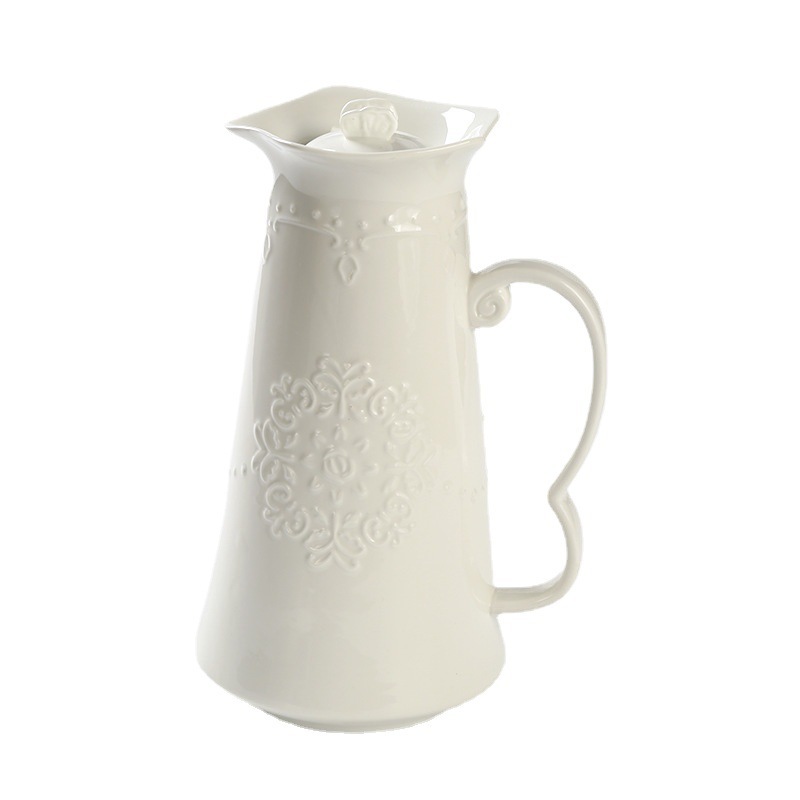 歐式浮雕冷水壺咖啡杯套裝