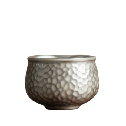 鎏銀錘紋品茗杯功夫茶具