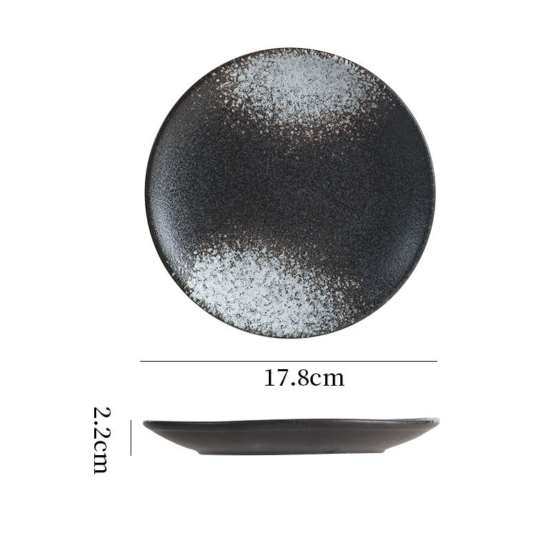 日式復古波紋圓盤