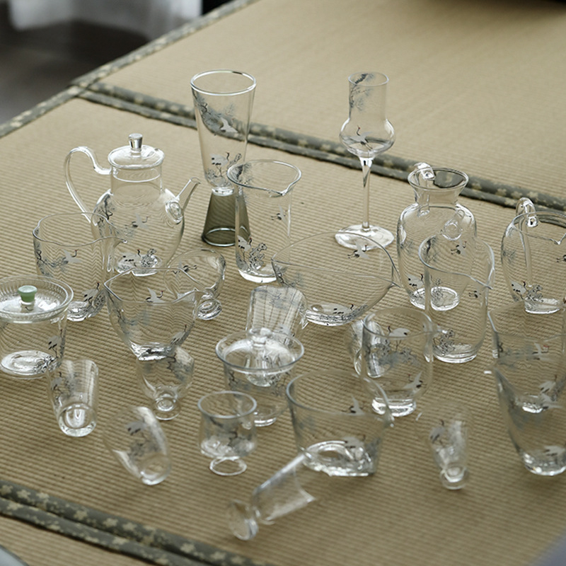 松鶴玻璃公道杯