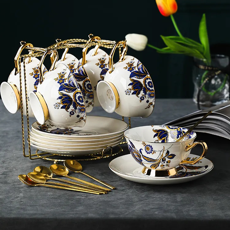 歐式精緻咖啡杯碟套裝