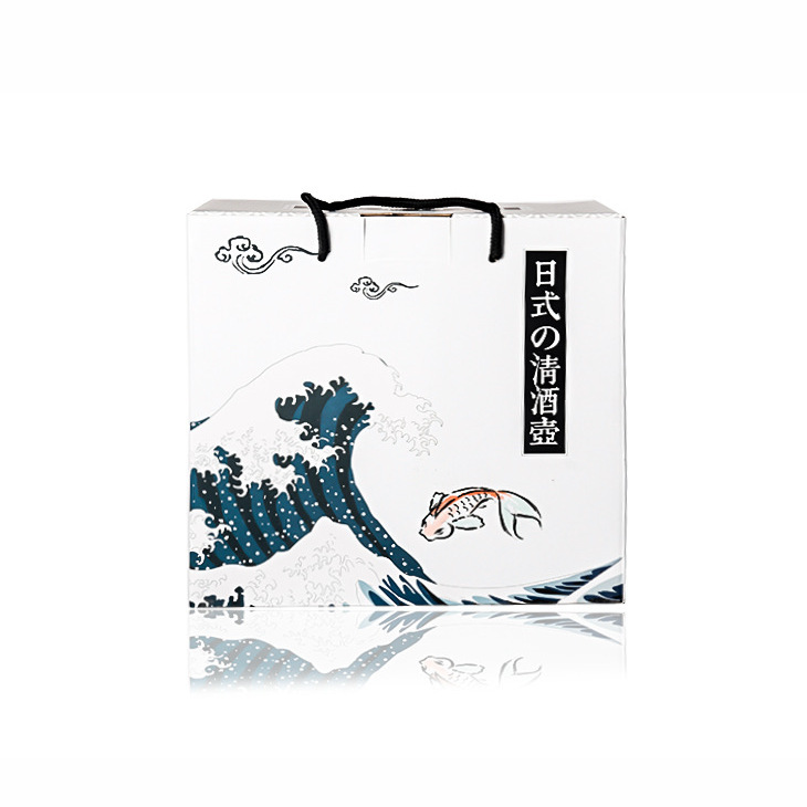 日式清酒壺套裝錘紋磨砂酒壺