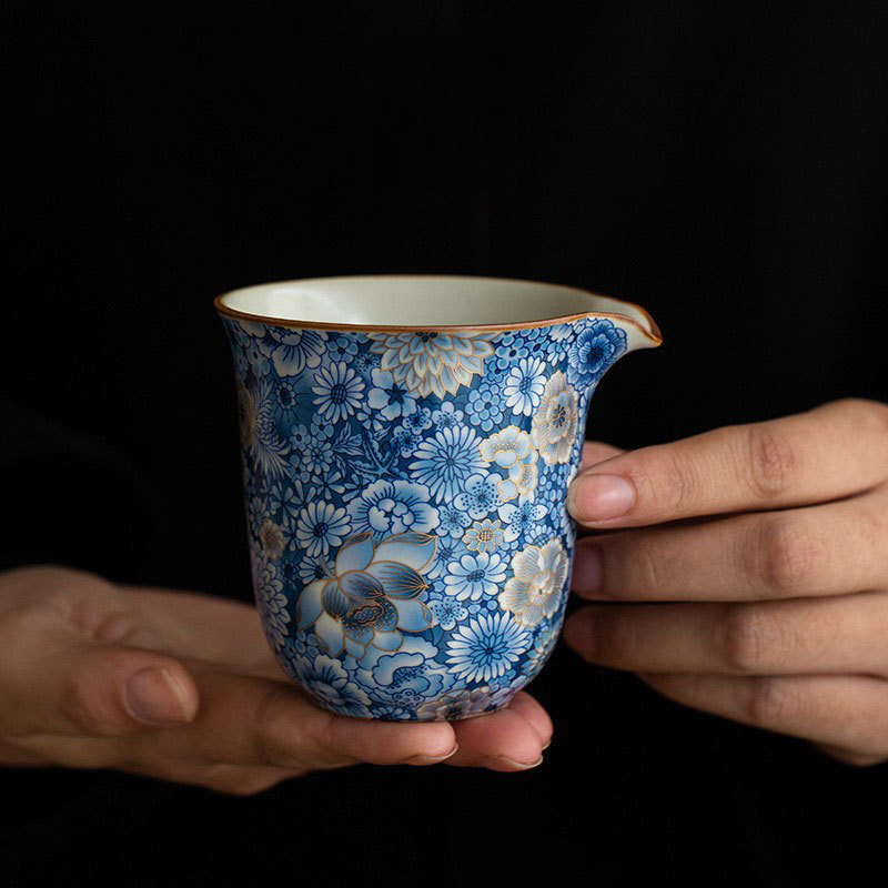 繁花公道杯分茶器