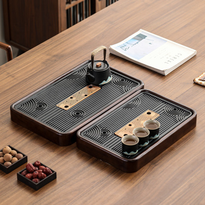 烏金石實木小茶盤