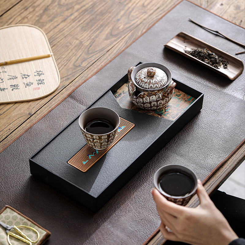 万佛鎏银宝瓶手抓壶