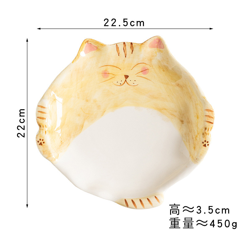 田園貓系列盤子