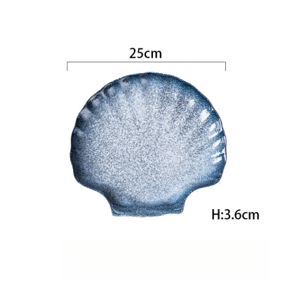 創意貝殼碟盤
