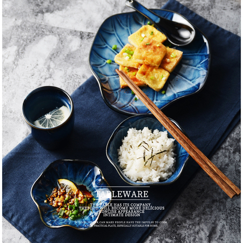 日式一人食窯變餐具