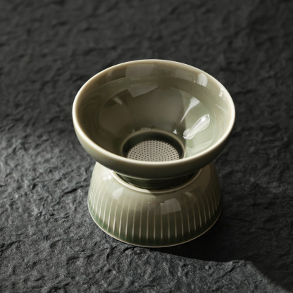 越窯青瓷茶濾