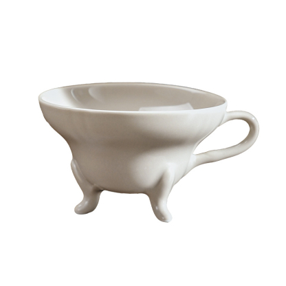 三足陶瓷咖啡杯