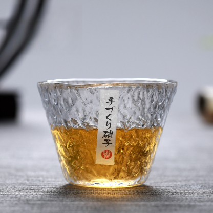 日式錘紋水晶玻璃杯