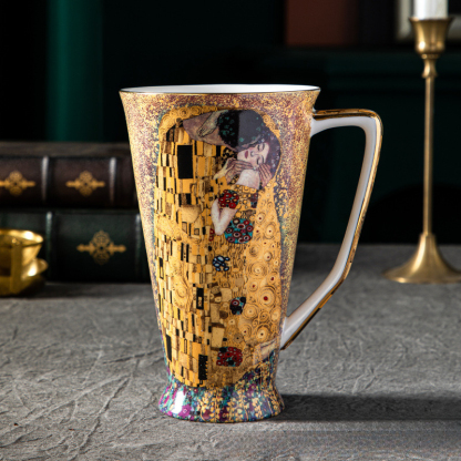 骨瓷咖啡杯套裝組合馬克杯水杯禮盒裝