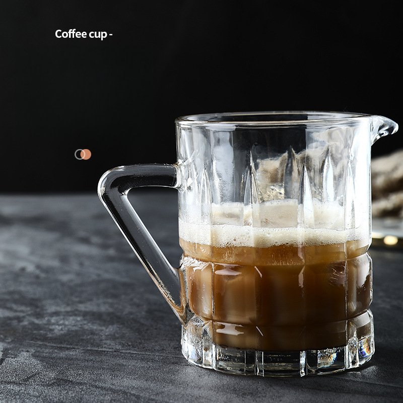 創意帶把果汁杯咖啡杯