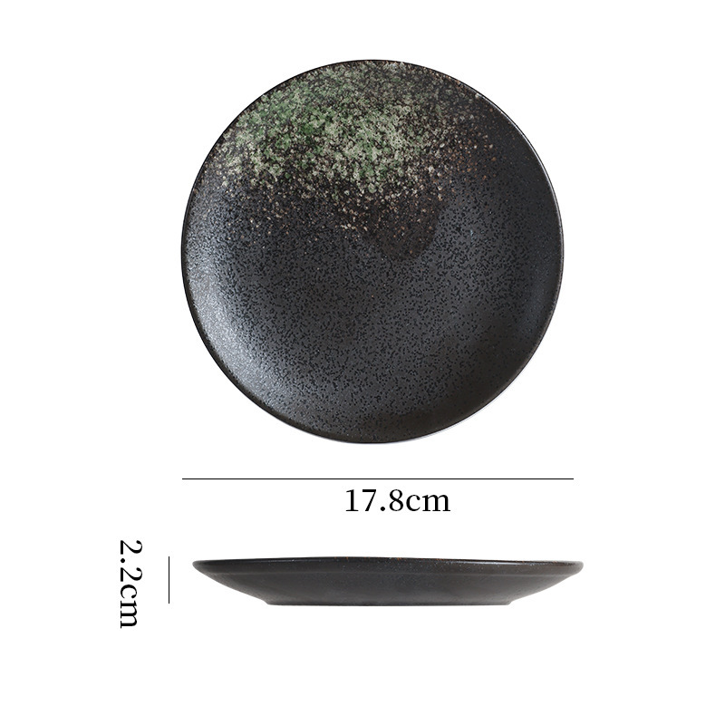 日式復古波紋圓盤