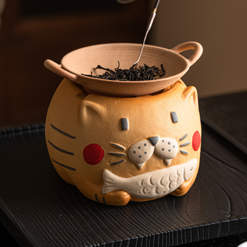 木魚貓蠟燭茶爐