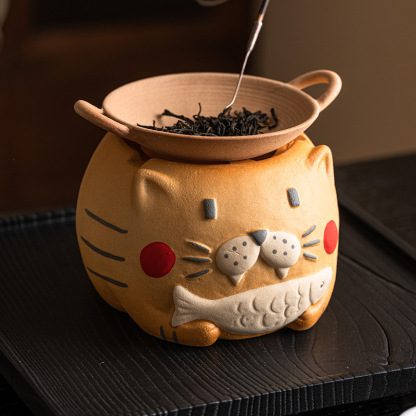 木魚貓蠟燭茶爐